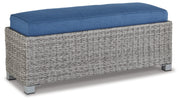Naples Beach Bench with Cushion Default Title
