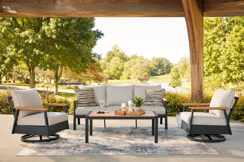 Carlsbad Beach Sofa/Chairs/Table Set (4/CN)