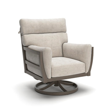 Point Sur Outdoor Outdoor Swivel Lounge Chair with Cushion