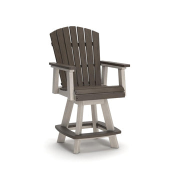 Vista Highlands Outdoor Outdoor Counter Height Bar Stool (Set of 2)