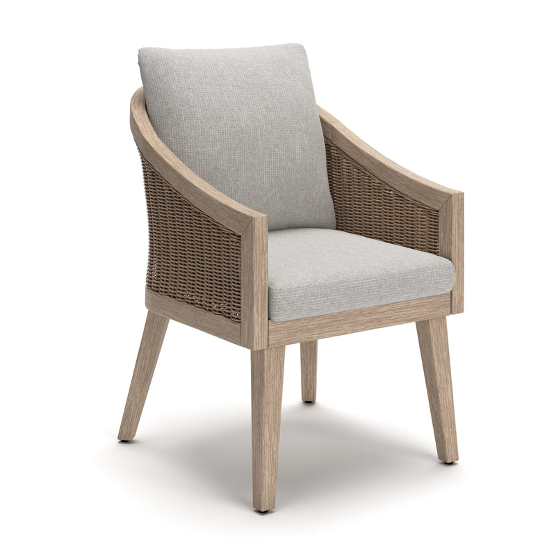 Thunder Trails Outdoor Arm Chair With Cushion (2 CN)