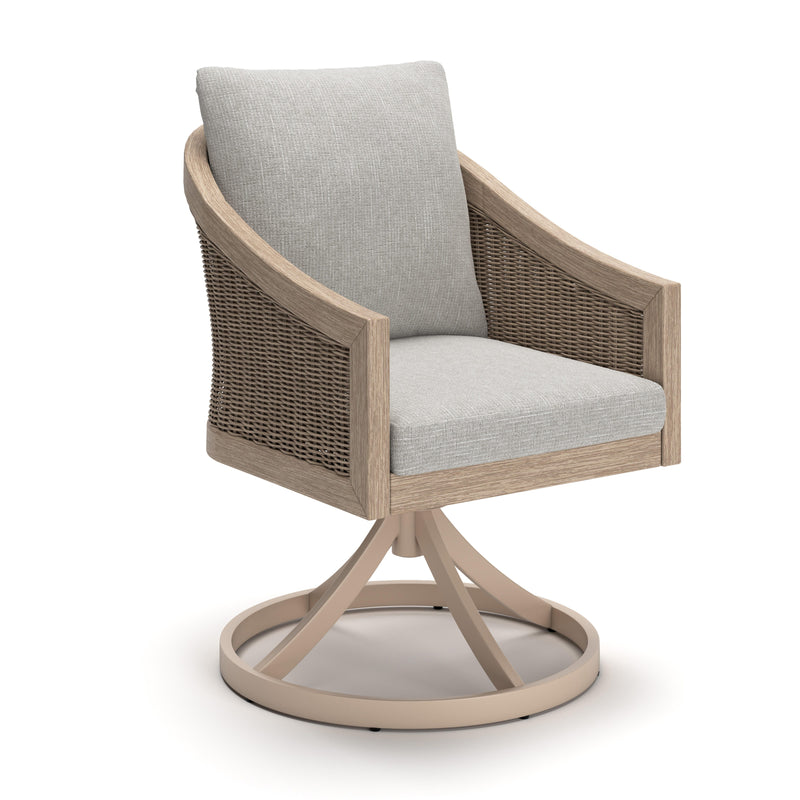 Thunder Trails Outdoor Swivel Chair w Cushion (2 CN)