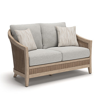 Thunder Trails Outdoor Loveseat w Cushion