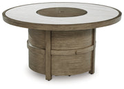 Rainier Ranch Round Fire Pit Table Default Title