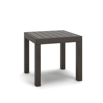 Mesa Valley Outdoor Outdoor End Table Dark Brown