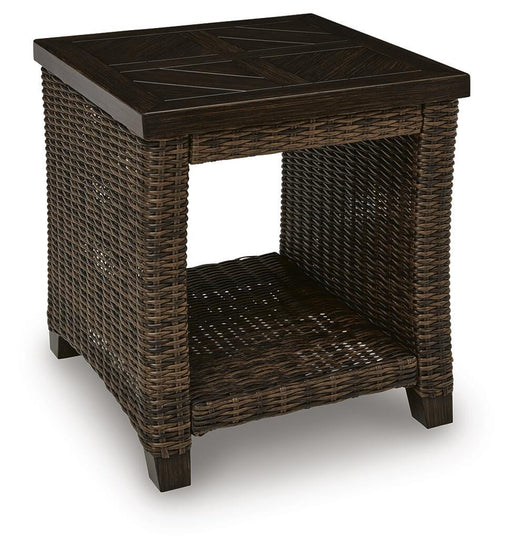 Drakes Beach Square End Table Default Title