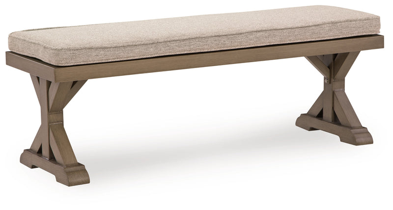 Revare Beach Bench with Cushion Default Title