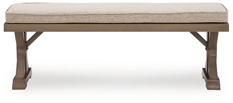 Revare Beach Bench with Cushion