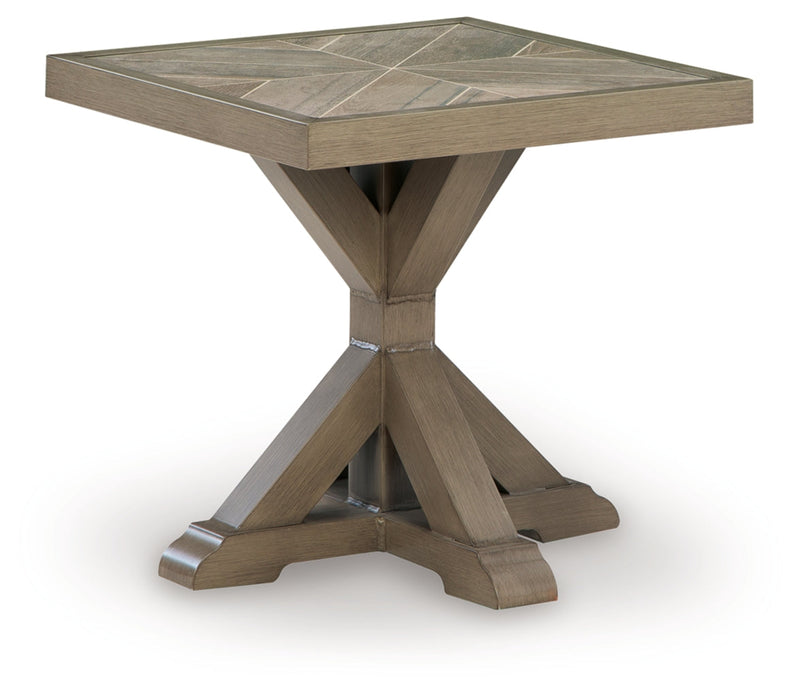 Revare Beach Table Square End Table