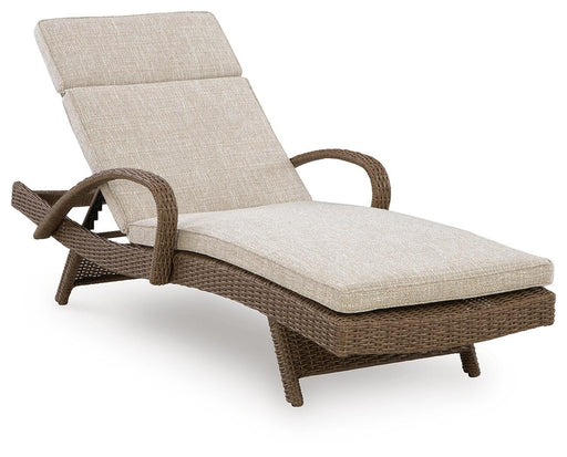 Revare Beach Chaise Lounge with Cushion Default Title