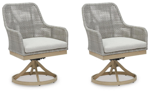 Seton Dining Chairs (Set of 2) Creek Swivel Chair w Cushion (2 CN)