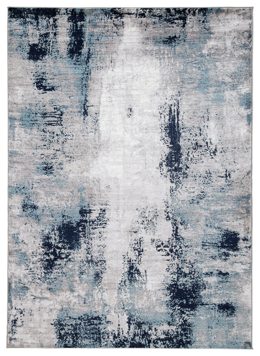 Leonelle Rug Large White Blue Gray