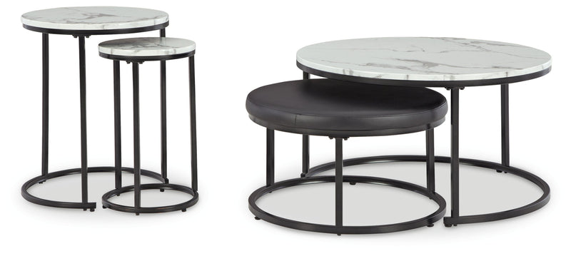 Jusmour Occasional Nesting Table Default Title