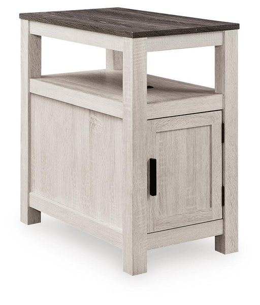 Fendenmore End and Side Tables Brown Gray Antique White