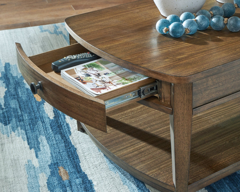 Burkbyer Rectangular Cocktail Table