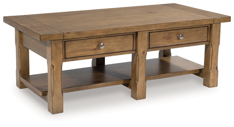 Vandenmore Rectangular Cocktail Table