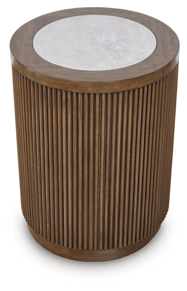 Hadonna Round End Table