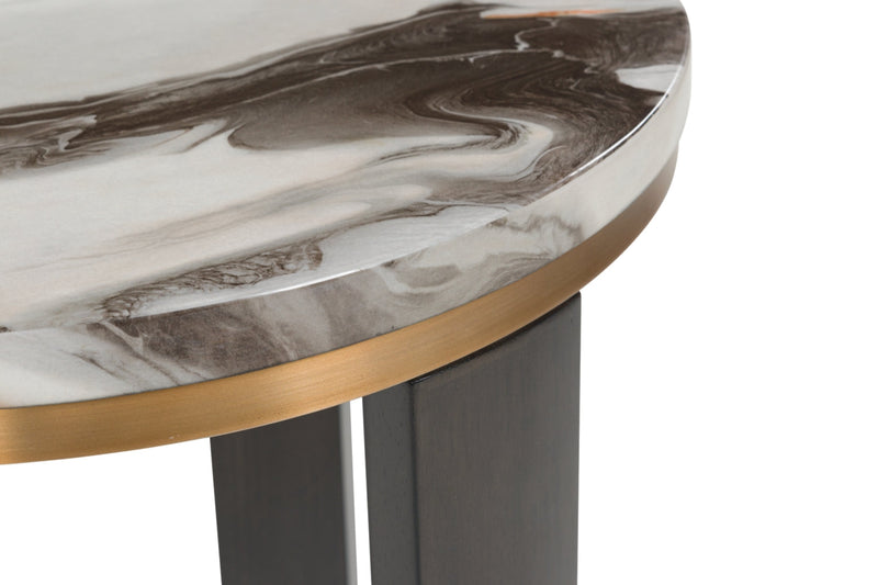 Jazmore Round End Table