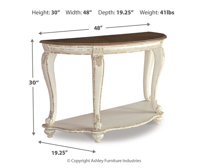 Realyn Sofa Table