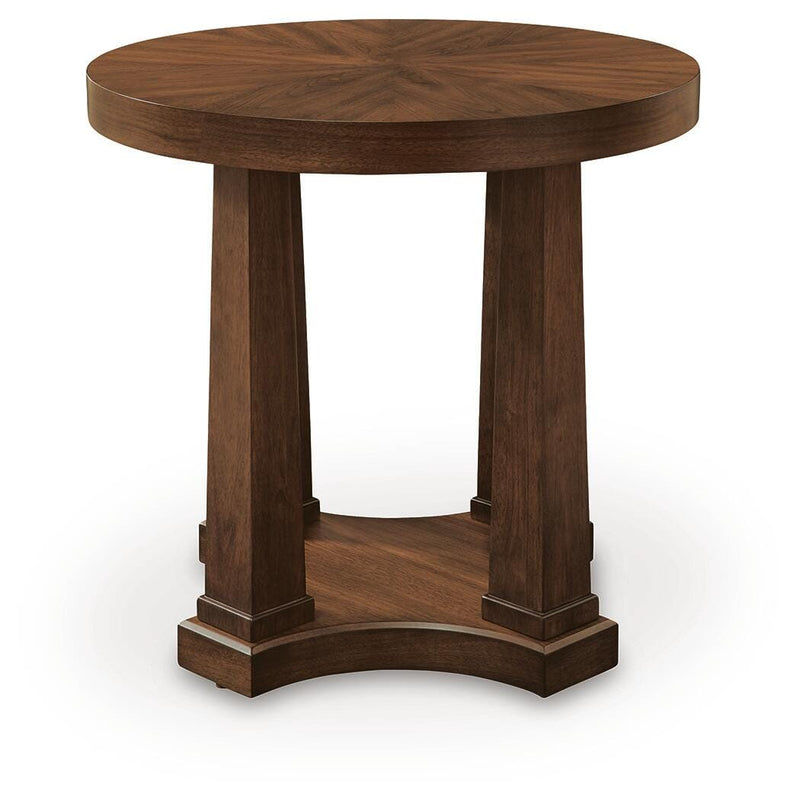 Rustic Plains End End and Side Tables