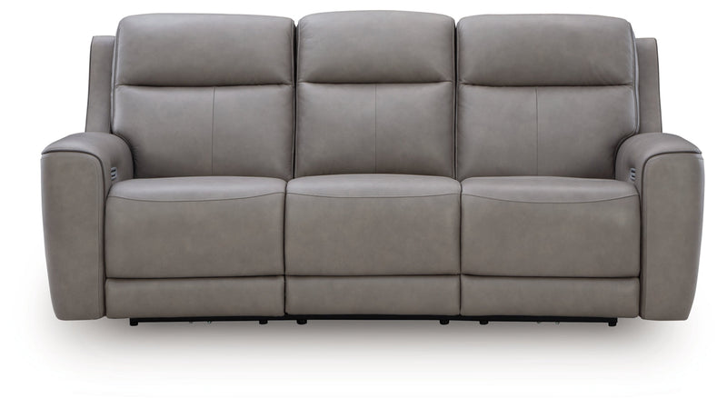 5Z-Relaxation Power Reclining Sofa with Adjustable Headrest