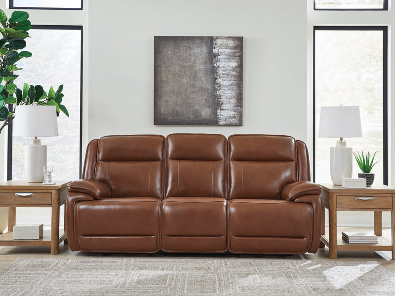 Healy Pier Power Reclining Sofa with Adjustable Headrest