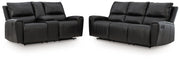 Glossmore Sofa and Loveseat Living Room Set by Ashley Furniture