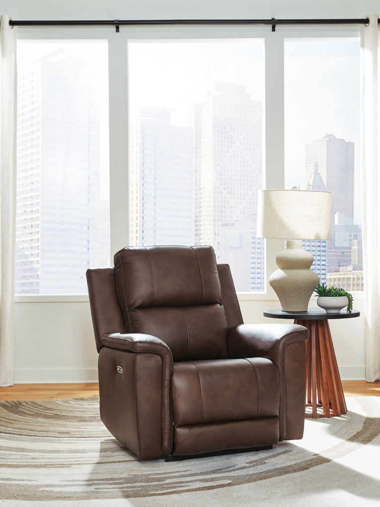 Beryton Power Recliner/Adjustable Headrest