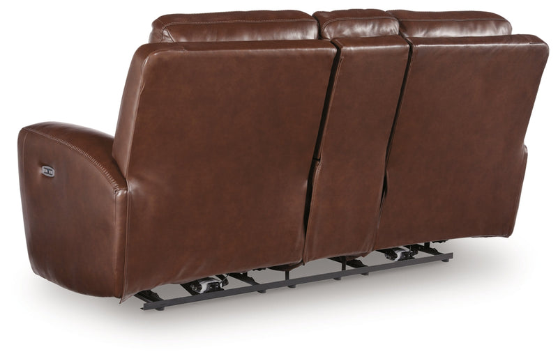 Momentum Moves Power Reclining Loveseat/Console/Adjustable Headrest