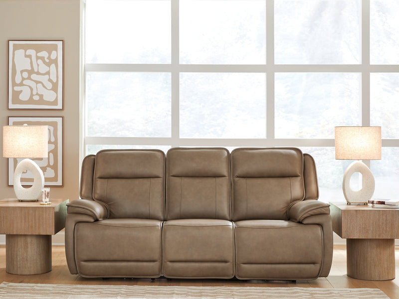 Malcesine Power Reclining Sofa with Adjustable Headrest