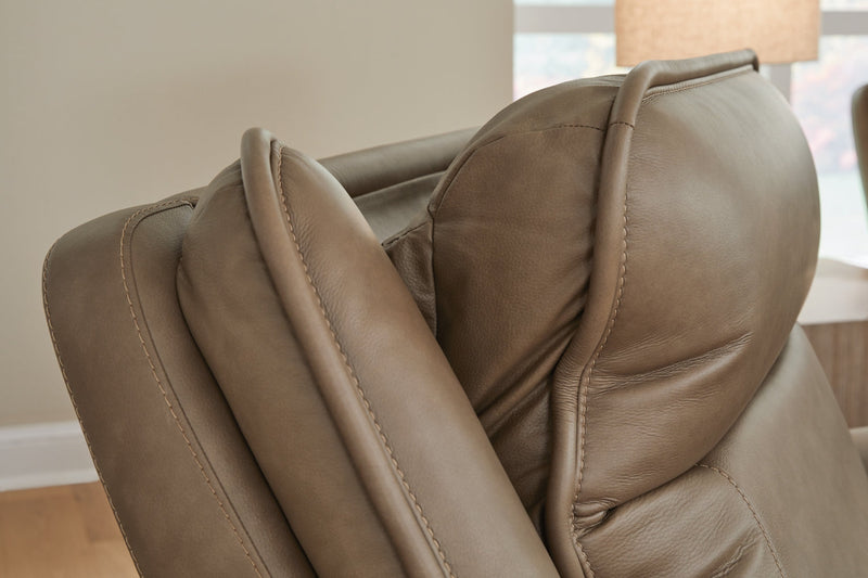 Malcesine Power Reclining Sofa with Adjustable Headrest