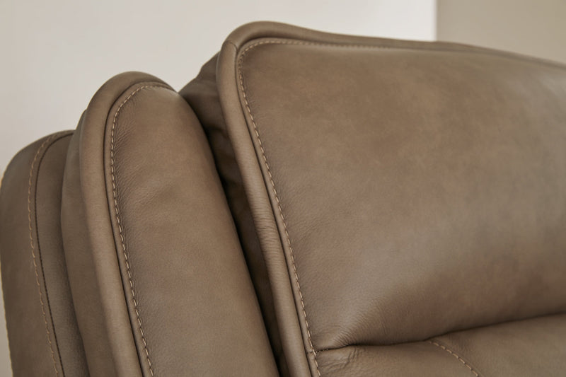 Malcesine Power Reclining Sofa with Adjustable Headrest