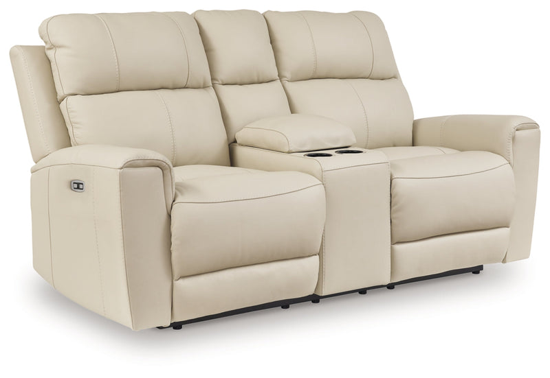 Dahlmoore DBL Reclining Power Loveseat w/Console