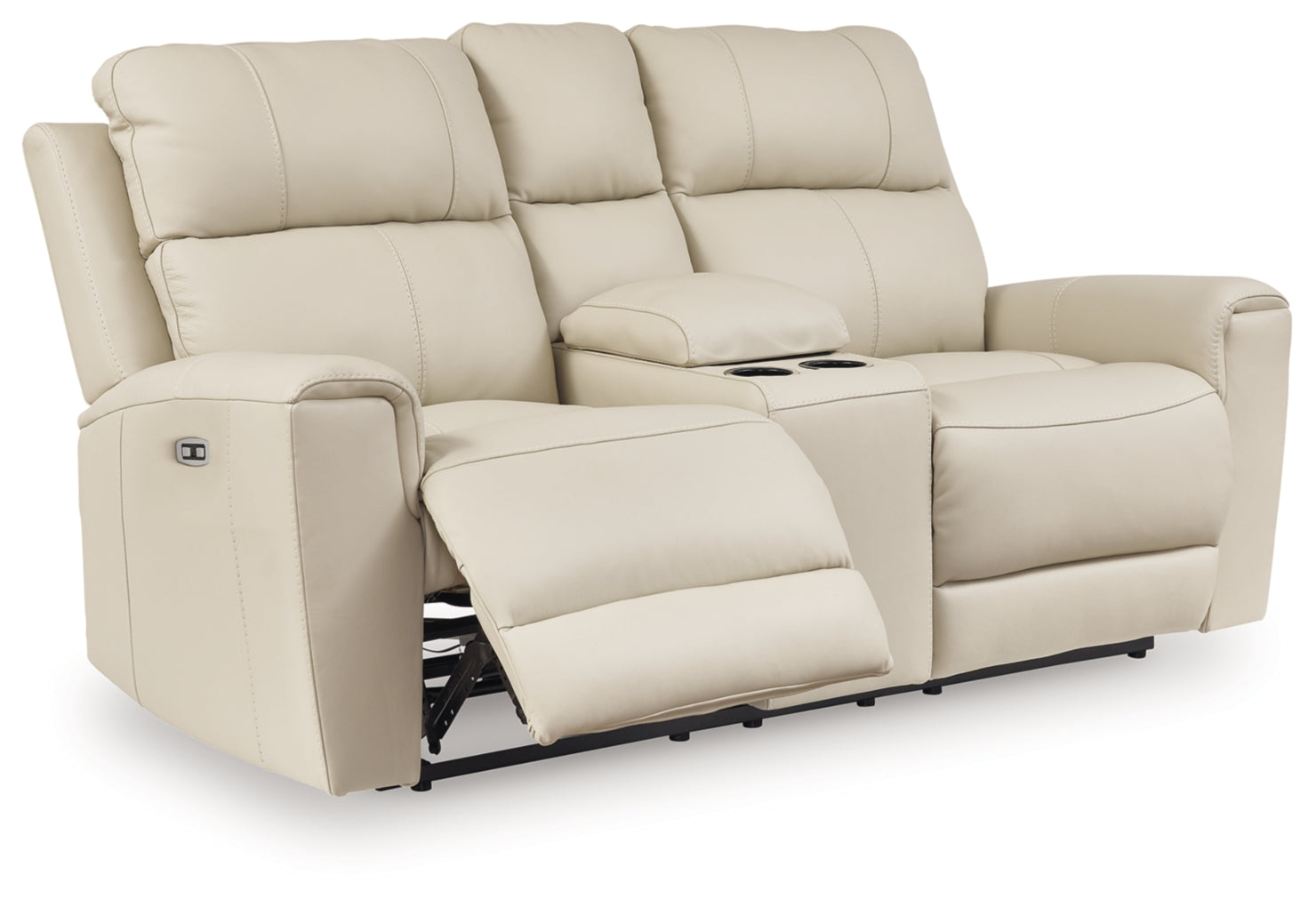 Dahlmoore DBL Reclining Power Loveseat w/Console by Ashley Furniture