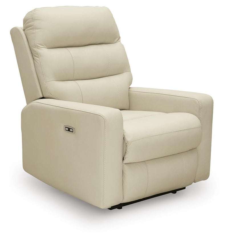 Pennacle Pier PWR Recliner/ADJ Headrest Recliners Canvas