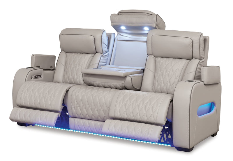 Boyington Power Reclining Sofa with Adjustable Headrest