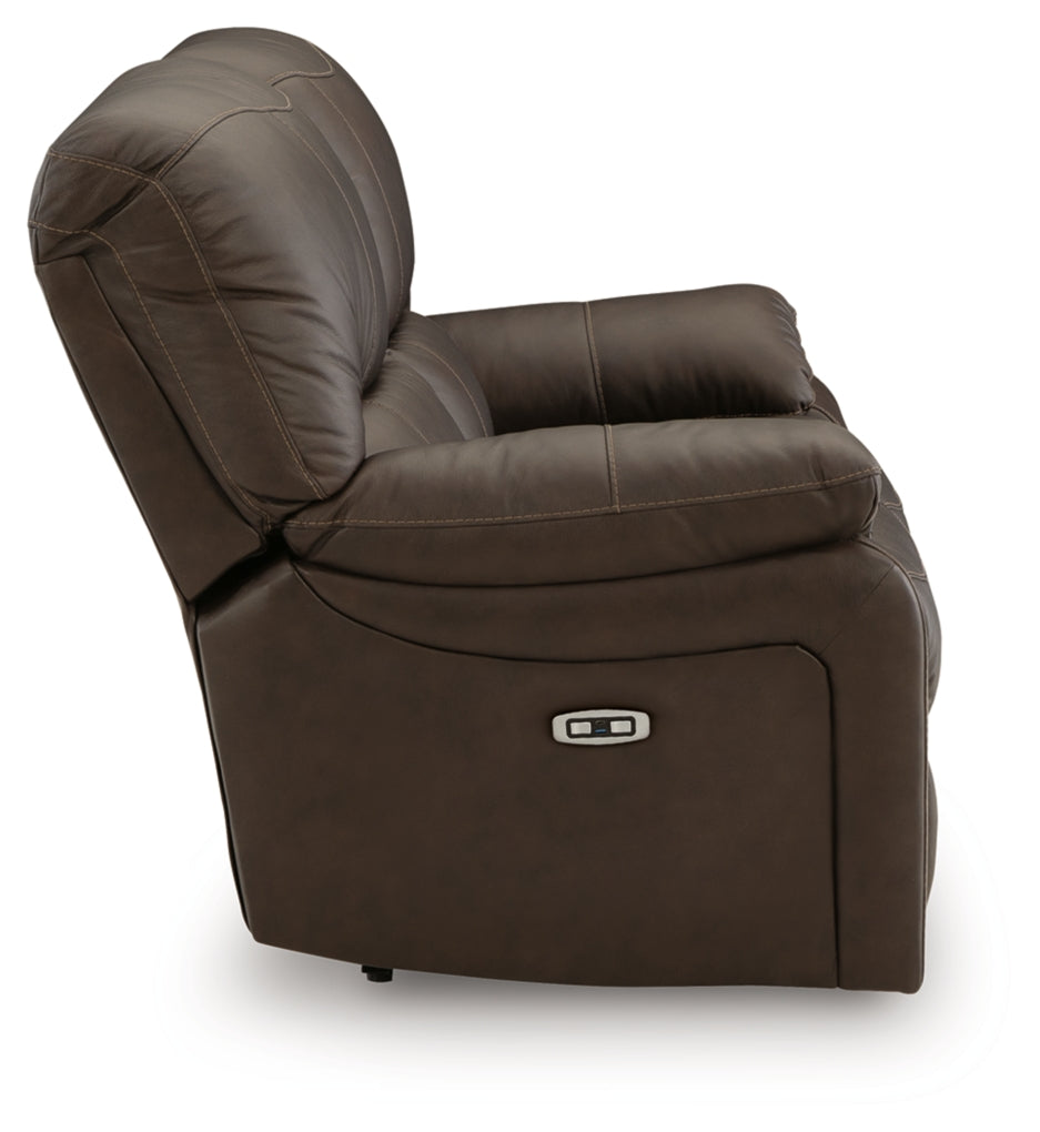 Leesworth Reclining Power Loveseat by Ashley Furniture