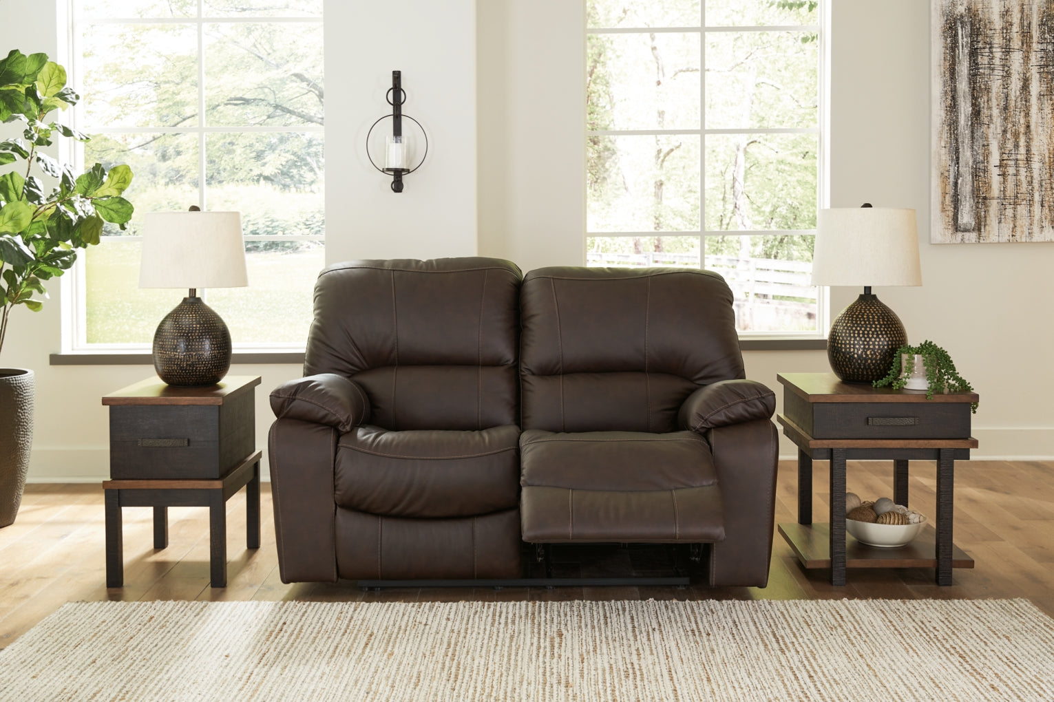 Leesworth Reclining Power Loveseat by Ashley Furniture