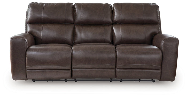 Beadel Power Reclining Sofa with Adjustable Headrest