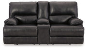 Mountainous Power Reclining Loveseat/Console/Adjustable Headrest