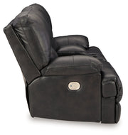 Mountainous Power Reclining Loveseat/Console/Adjustable Headrest