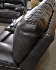 Mountainous Power Reclining Loveseat/Console/Adjustable Headrest