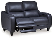 Mercomatic Power Reclining Loveseat/Adjustable Headrest