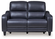 Mercomatic Power Reclining Loveseat/Adjustable Headrest