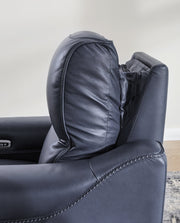 Mercomatic Power Reclining Loveseat/Adjustable Headrest