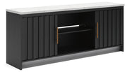 Cadmori XL TV Stand w/Fireplace Option