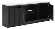 Cadmori XL TV Stand w/Fireplace Option