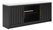 Cadmori XL TV Stand w/Fireplace Option