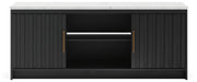 Cadmori XL TV Stand w/Fireplace Option