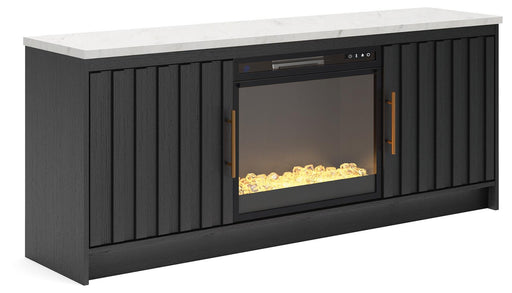 Cadmori Mantels and Fireplaces 63" TV Stand with Electric Fireplace